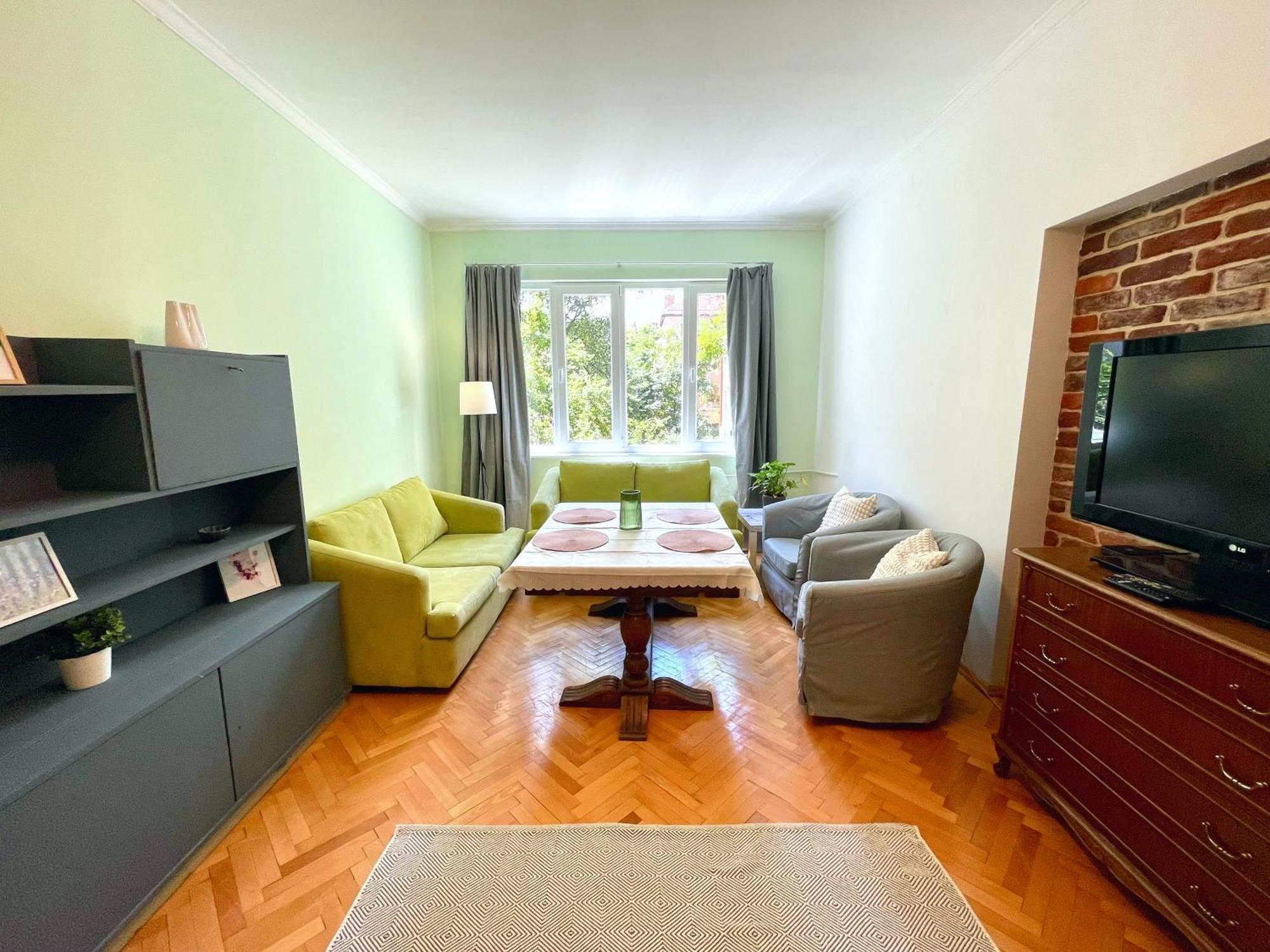 Bohemian Bright & Calm 2Br - Top Center - Private Balcony Sofia Exteriör bild