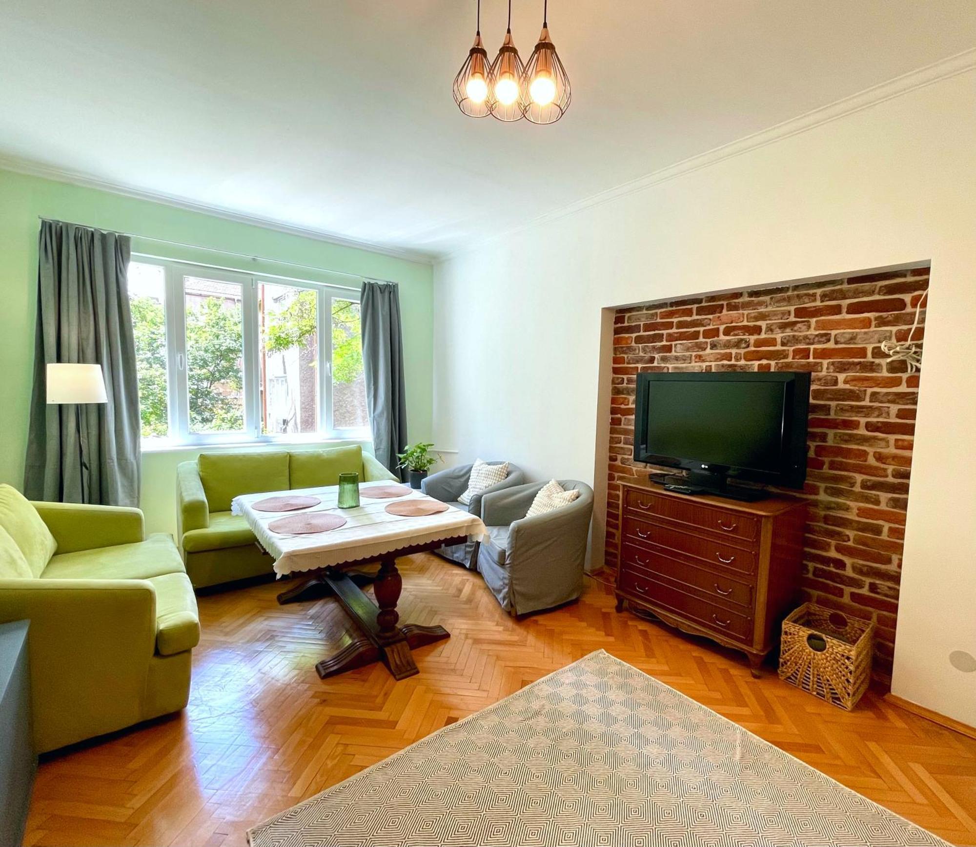 Bohemian Bright & Calm 2Br - Top Center - Private Balcony Sofia Exteriör bild