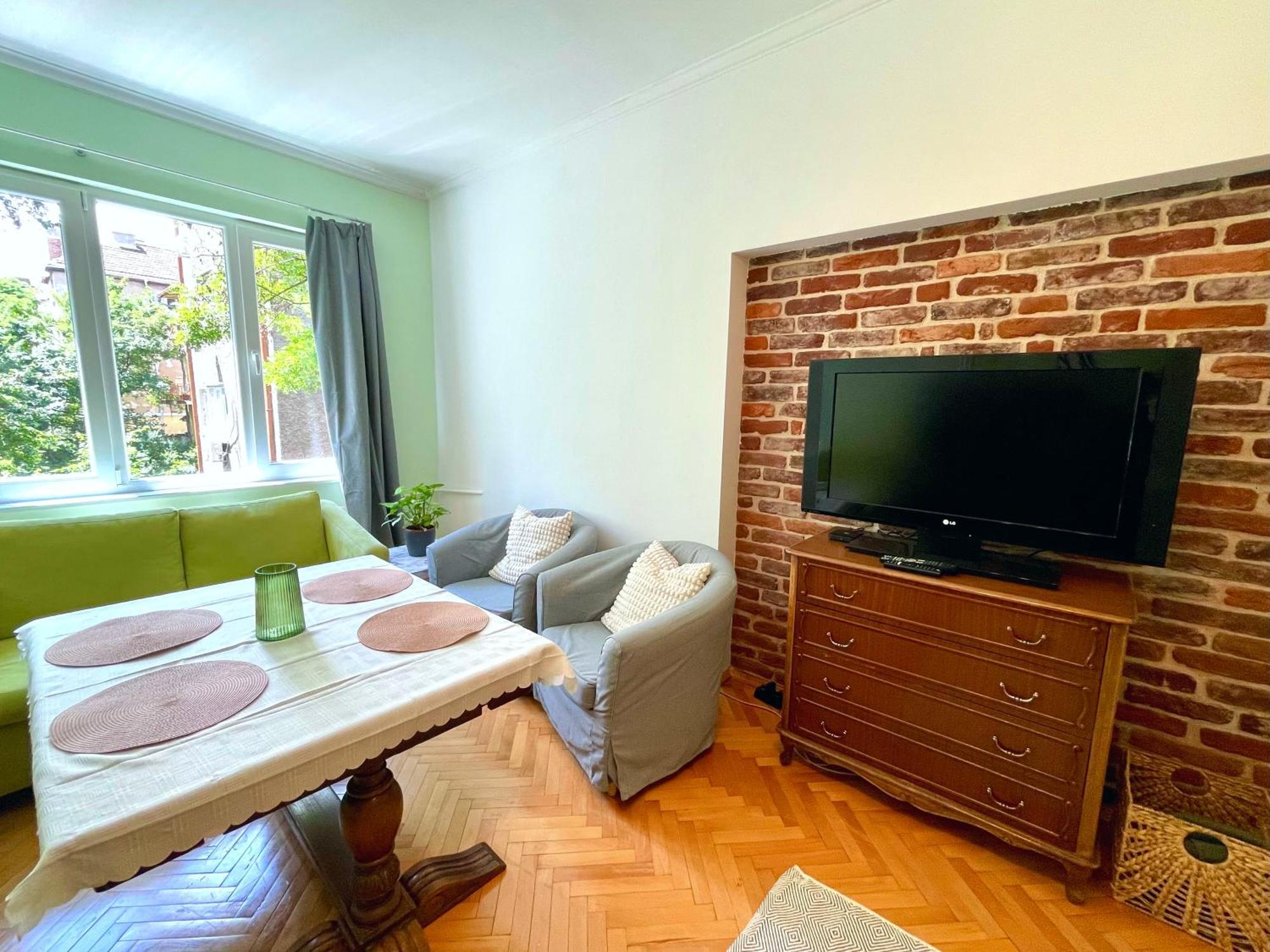 Bohemian Bright & Calm 2Br - Top Center - Private Balcony Sofia Exteriör bild